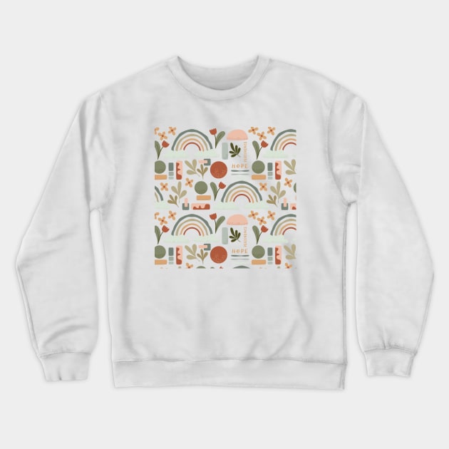 Boho style pattern Crewneck Sweatshirt by TargetedInspire